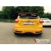 Накладки сплиттеры боковые на задний бампер на Ford Focus III ST